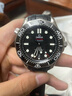 歐米茄（OMEGA）【二手99新】歐米茄海馬300男表陶瓷圈鋁圈全自動(dòng)機械二手奢侈品腕表防水夜光潛水手表 24全套黑膠210.32.42.20.01.001 曬單實(shí)拍圖