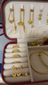 周生生靈動(dòng)蝴蝶結耳釘 黃金足金耳飾耳釘 95306E定價(jià) 曬單實(shí)拍圖