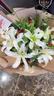 來(lái)一客鮮花速遞玫瑰百合鮮花送女友老婆生日禮物全國同城配送 19朵白百合 曬單實(shí)拍圖