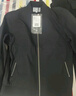 卡賓男裝LOGO章仔夾克外套秋冬款寬松上衣H 煤黑色01 M /170/48 曬單實(shí)拍圖