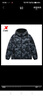 特步（XTEP）門(mén)店同款羽絨服男冬季新款滿(mǎn)印防風(fēng)保暖連帽外套運動(dòng)休閑男裝 正黑色 M 曬單實(shí)拍圖