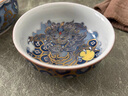 baldauren茶具三才蓋碗茶杯神獸志系列青花粉彩措金銀通寶貔貅王蓋碗 青花粉彩金銀錯貔貅王蓋碗 曬單實(shí)拍圖