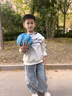 特步 籃球官方正品幼兒園4號小學(xué)生5號室內外比賽訓練專(zhuān)用防滑耐磨球 云水藍【3號球】推薦3-5歲 曬單實(shí)拍圖