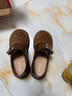 達芙妮厚底勃肯鞋女2025秋季新款復古樂(lè )福鞋全包單鞋棕色小皮鞋子 曬單實(shí)拍圖