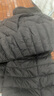 雪中飛羽絨內膽女輕薄羽絨服女短款新款內搭外穿修身 黑色 M (160) 曬單實(shí)拍圖