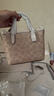 蔻馳（COACH） 女包奢侈品CITY迷你托特包女士斜挎手提包 【保稅倉】CW032IMXDM 曬單實(shí)拍圖