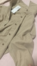 優(yōu)衣庫女裝法蘭絨箱型襯衫/長(cháng)袖襯衣480832 31 米色 M /160/84A 曬單實(shí)拍圖