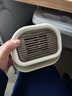 崇膜【迷你節能】暖風(fēng)機小太陽(yáng)取暖器辦公室桌面桌下臥室腳底暖手暖腳神器靜音暖氣風(fēng)機速熱小型烤火爐 【小型暖風(fēng)機】PTC陶瓷發(fā)熱丨速熱靜音丨 節能省電 400w一整天也只要幾度電|兩個(gè)巴掌大小 曬單實(shí)拍圖