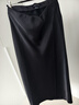 UR2026春季新款女裝簡(jiǎn)約氣質(zhì)魅力高腰魚(yú)尾半裙UWM550030+ 正黑 XS 曬單實(shí)拍圖