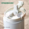 星巴克（Starbucks）杯子 經(jīng)典系列保溫吸管杯 高顏值大容量隨行水杯男女士送禮禮物 漸變款不銹鋼雙飲口提手杯820ml 曬單實(shí)拍圖