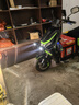 RUIHANG銳航C260摩托車電動車外置踏板專用激光射燈強(qiáng)光款遠(yuǎn)近光透鏡射燈 C260管夾款/電動車專用 近黃遠(yuǎn)白 曬單實(shí)拍圖