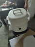 九陽(yáng)（Joyoung）電燉盅 電燉鍋 隔水燉煮 家用煮粥煲湯鍋燕窩燉盅4.5L白瓷內膽燉湯鍋上蒸下燉DG25G-GD188 曬單實(shí)拍圖