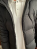 森馬（Semir）輕松羽絨|羽絨服男三防外套情侶冬裝2025新款連帽上衣抗靜電 黑色（灰鴨絨）90001 L 曬單實(shí)拍圖