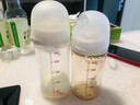 貝親（Pigeon）嬰兒新生兒奶瓶 防脹氣奶瓶 PPSU第3代寬口徑 自帶奶嘴M號240ml  曬單實(shí)拍圖