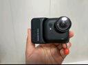 影石（Insta360）【新品】GO Ultra旗艦影像口袋相機4K運動(dòng)相機Vlog騎行跑步親子 標準版 星曜黑 曬單實(shí)拍圖