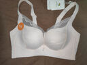 花雨傘無(wú)痕內衣女0.3cm薄款透氣收副乳防下垂聚攏調整型無(wú)鋼圈文胸6505 粉膚 （薄0.3厘米） 75C （BC通用杯） 曬單實(shí)拍圖