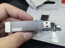 ThinkPad聯(lián)想Thinkbook 256GB Type-C USB3.1 U盤(pán) 讀速150MB/s 手機電腦 雙接口 u盤(pán)辦公商務(wù)優(yōu)盤(pán)BU100 曬單實(shí)拍圖