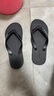 卡帝樂(lè )鱷魚(yú)（CARTELO）人字拖鞋男士四季戶(hù)外穿運動(dòng)居家用軟底沙灘涼拖 VP1520 黑色 42 曬單實(shí)拍圖