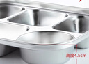 美廚（maxcook）304不銹鋼飯盒 加大加深五格學(xué)生飯盒2L配餐具湯碗保溫袋MCFT8772 曬單實(shí)拍圖