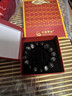 中國黃金（CHINA GOLD）銀耀石手鏈醒獅佛珠黑曜石情侶手串小眾高級感首飾結婚送女友禮物 今/次日達*12mm醒獅手串-男款【品牌禮盒】 曬單實(shí)拍圖