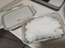 Glasslock飯盒冰箱收納盒保鮮盒高硼硅玻璃套裝家用上班族耐熱禮盒裝 3件套 曬單實(shí)拍圖