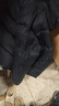 駱駝羽絨服防潑水鴨絨男女加厚戶外防寒冬季面包服 黑色 男女同款,7674B L 曬單實拍圖