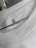 布先生春夏季短袖T恤男士純棉小白T純色內搭打底衫 白色 2XL(185) 曬單實(shí)拍圖