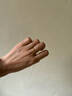 周六福（ZLF）新年禮物  黃金戒指男女款足金可疊戴素戒指環(huán)單個(gè)三生三世 計價(jià) 光面18號-3.01g 曬單實(shí)拍圖