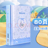 得力成長(cháng)記錄冊幼兒園成長(cháng)檔案手冊?xún)和屙?yè)式文件夾男孩女孩寶寶a4紀念冊 80頁(yè) 藍色外殼+80頁(yè)透明內袋 曬單實(shí)拍圖