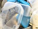 特百惠（Tupperware）冷凍700ml*4保鮮盒食品級冰箱儲物收納盒肉類(lèi)速凍速解密封不串味 曬單實(shí)拍圖
