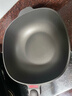 OOU鈦鍋輕炒菜鍋不粘鍋平底鍋多功能鋁鍋家用蒸鍋燃氣電磁爐通用鍋具 鈦輕鍋 |單手提鍋不費力 32cm 曬單實(shí)拍圖