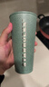 星巴克（Starbucks）薄荷綠款不銹鋼保溫保冷杯500ml車(chē)載杯咖啡水杯生日禮物 曬單實(shí)拍圖