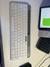 羅技（Logitech）時(shí)尚系列 K580 鍵盤(pán) 藍牙鍵盤(pán) 辦公鍵盤(pán) 無(wú)線(xiàn)鍵盤(pán) 便攜超薄鍵盤(pán) 筆記本鍵盤(pán) 平板鍵盤(pán) 芍藥白 曬單實(shí)拍圖