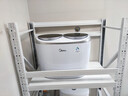 美的（Midea）分區洗波輪迷你洗衣機 MNBB10VH70E 內衣洗衣機小型嬰兒懶人洗衣機 雙子座 同洗同脫 國家補貼 曬單實(shí)拍圖