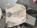 耐克（NIKE）官方女鞋Air Jordan3 AJ3潮流百搭復古運動(dòng)籃球鞋 CK9246-100 43 曬單實(shí)拍圖