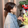兩世歡高級感超大號抓夾夾子頭飾發(fā)夾后腦勺愛(ài)心水鉆發(fā)飾2025新款夏天女 愛(ài)心抓夾 曬單實(shí)拍圖