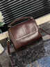 YUYULA牛皮包包女包斜挎托特包大容量品牌單肩包生日禮物輕奢送女友老婆 曬單實(shí)拍圖