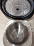 美的電飯煲1-2-3人 家用0涂層316L不銹鋼內膽電飯鍋小型 迷你智能多功能定時(shí)煮小米粥鍋微壓 母嬰級【上蓋可拆洗】白 2L 曬單實(shí)拍圖