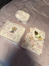 野獸派家居（tbh）三麗鷗Hello Kitty大號絎縫旅行收納袋手提大容量洗漱包 Hello Kitty大號絎縫旅行收納袋 粉色豹紋 曬單實(shí)拍圖