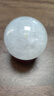 白色水晶球天然原礦擺件原石招財風(fēng)水辦公開(kāi)業(yè)客廳廚房轉運水晶球 【直徑6厘米】送底座 曬單實(shí)拍圖