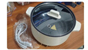 美的（Midea）電煮鍋 電熱鍋 小電鍋 宿舍小鍋 學(xué)生寢室一體泡面小火鍋多功能鍋 XZE1612 1.7L【國家補貼】 曬單實(shí)拍圖