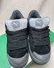 彪馬（PUMA）【面包鞋】經(jīng)典復古滑板鞋男女撞色休閑鞋SUEDE XL399099 黑色-迷霧灰-大理石灰-02 40 曬單實(shí)拍圖