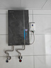 萬(wàn)和（Vanward）即熱式電熱水器淋浴家用速熱防漏電免儲水洗澡器小型集成洗澡機變頻恒溫衛浴加熱器 8500W 【巖石灰】水電分離 曬單實(shí)拍圖