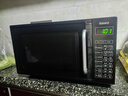 格蘭仕【國家補貼】家用微波爐微烤一體機烤箱光波爐700瓦節能省電 20升平板易清潔 快速解凍智能菜單DG 黑色（微波燒烤一體） 曬單實(shí)拍圖