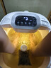 飛利浦泡腳桶躺泡免洗電動(dòng)按摩足浴盆UV殺菌小白桶智能加熱軟膠泡腳盆3222F  實(shí)用節日生日禮物  曬單實(shí)拍圖