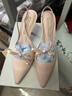 CHARLES&KEITH鱷魚(yú)紋凱莉包手提斜挎婚包包女包生日禮物CK2-50270880-1 Ivory象牙色 S 曬單實(shí)拍圖