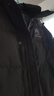 鴨鴨（YAYA）王一博同款冰殼系列戶(hù)外極寒羽絨服男士新款長(cháng)款情侶加厚女外套 青光黑色【現貨速發(fā)】 S /165 曬單實(shí)拍圖