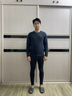 貓人【駝絨】男士保暖內衣男加絨加厚防寒秋衣秋褲套裝護膝保暖褲女 曬單實(shí)拍圖