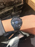華為Watch5【咨詢(xún)領(lǐng)大額券】智能運動(dòng)健康手表X-TAP智感窗鴻蒙AI手勢操控eSIM獨立通信導航智慧控車(chē) 46mm蒼穹黑（黑色氟膠表帶） 曬單實(shí)拍圖