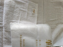 華紗100%純棉毛巾薄款洗臉巾加長(cháng)洗澡搓澡擦手巾吸水速干擦汗包頭面巾 白色66克全毛圈 5條 82cm*34cm 曬單實(shí)拍圖